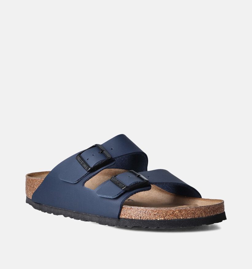 Birkenstock Arizona Blauwe Slippers voor heren (213367)