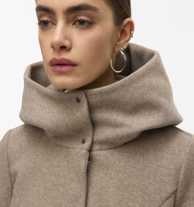 Vero Moda Popliva Donkerbeige Jas voor dames (361232)