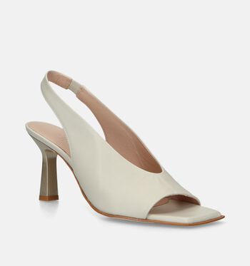 Zinda Sandalen Beige/Goud/Groen