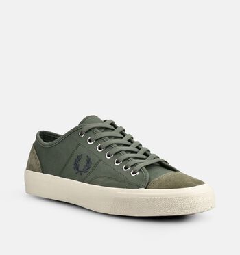 Fred Perry Baskets Vert