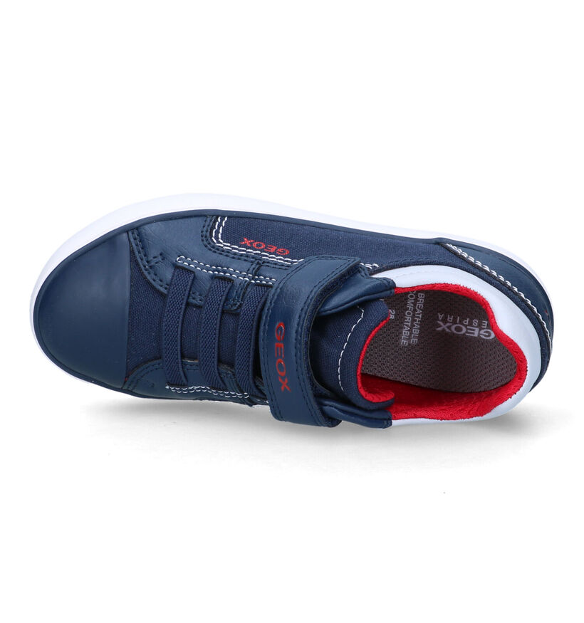 Geox Gisli Blauwe Sneakers voor jongens (320618) - geschikt voor steunzolen