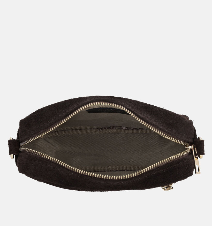 Charm London Donkerbruine Crossbodytas voor dames (373486)