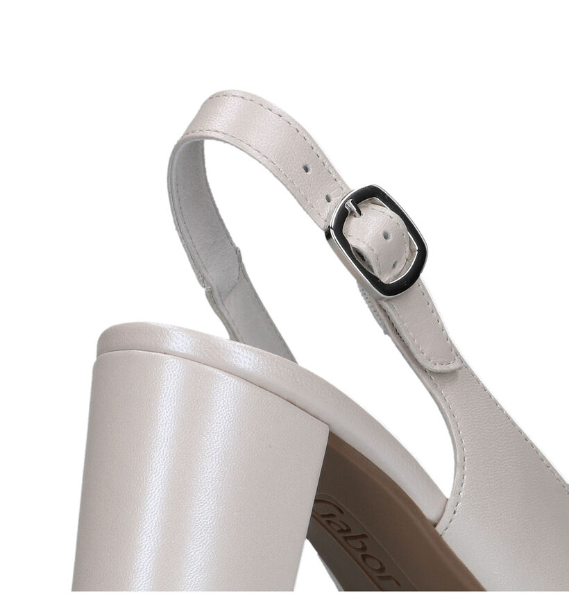 Gabor Sandales slingback en Blanc pour femmes (329033)