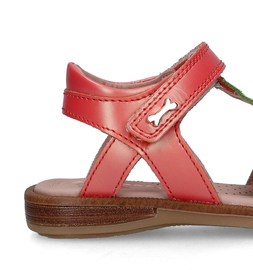 STONES and BONES Strav Sandales en Rose pour filles (325892)
