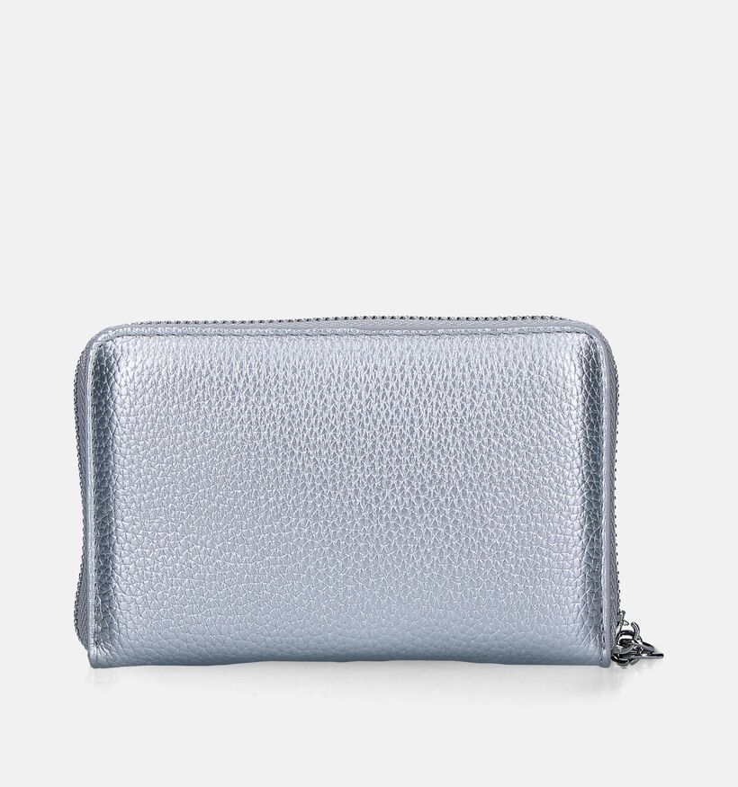 Laurent David Nos 001 Porte-monnaie zippé en Argent pour femmes (351297)