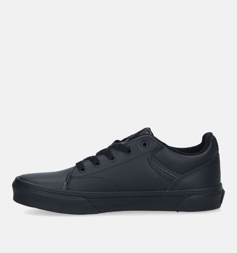 Vans Seldan Baskets de skate en Noir pour garçons (327929)