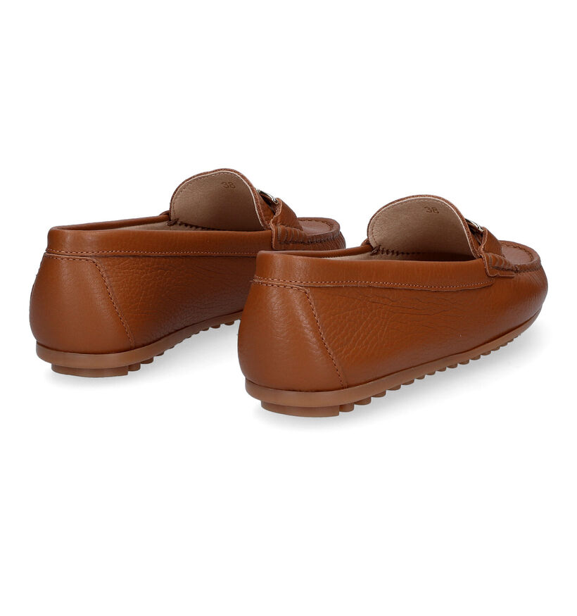 Scapa Cognac Mocassins in leer (307054)