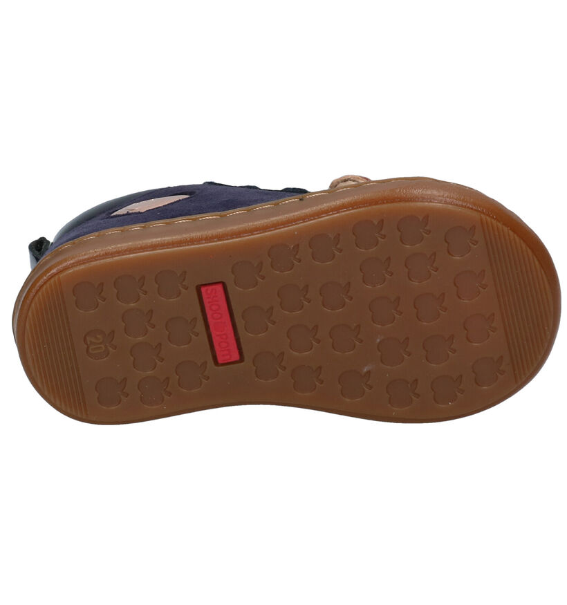 Shoo Pom Bouba Heart Blauwe Bottines voor meisjes (314054) - geschikt voor steunzolen