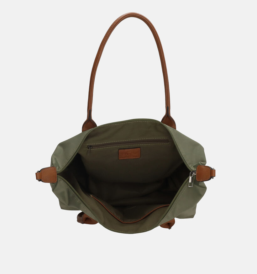 Charm London Kakigroene Shoppertas voor dames (374394)