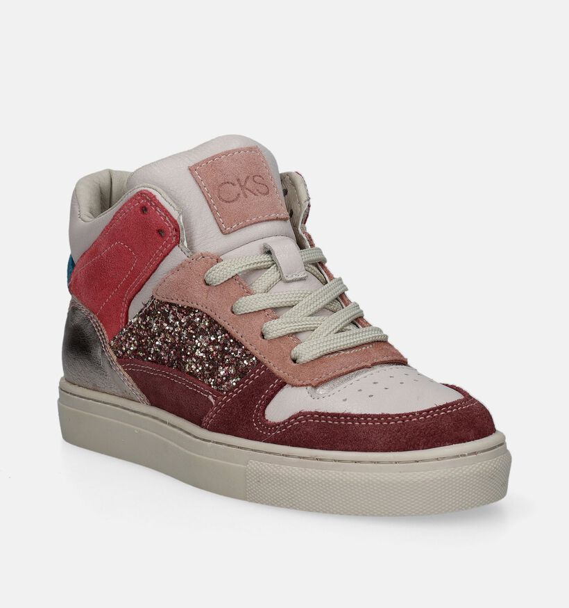 CKS Cuba B Roze Sneakers voor meisjes (348062) - geschikt voor steunzolen