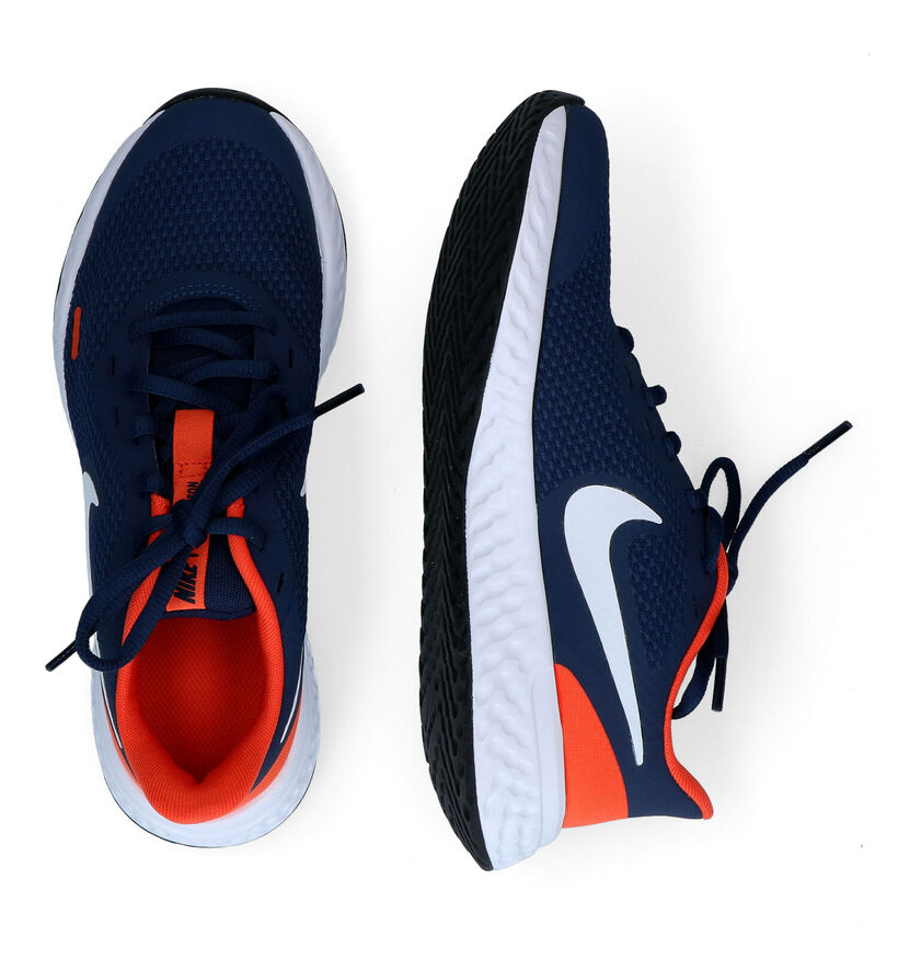 Nike Revolution Blauwe Sneakers in kunststof (293616)