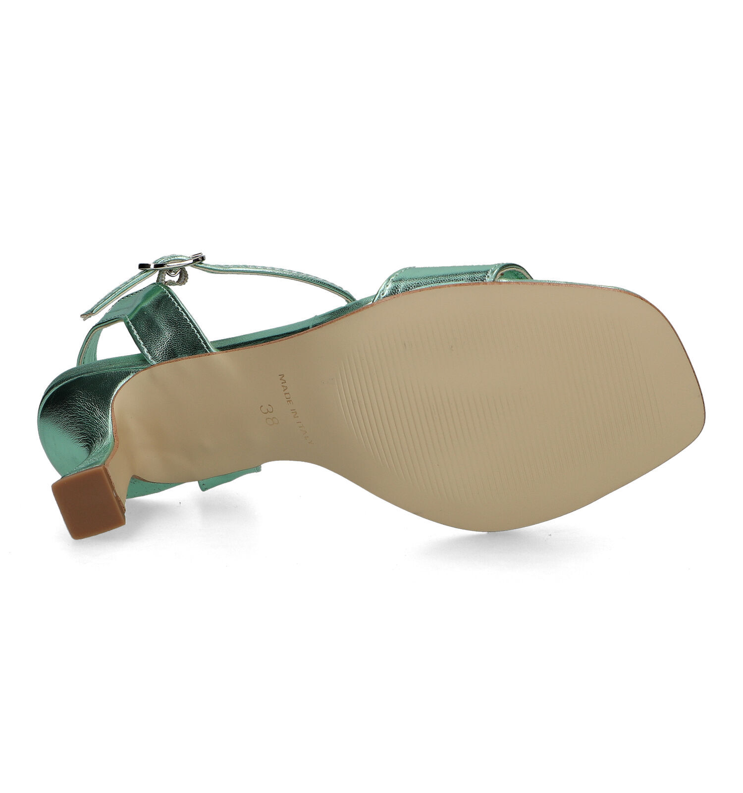 Groene best sale dames sandalen