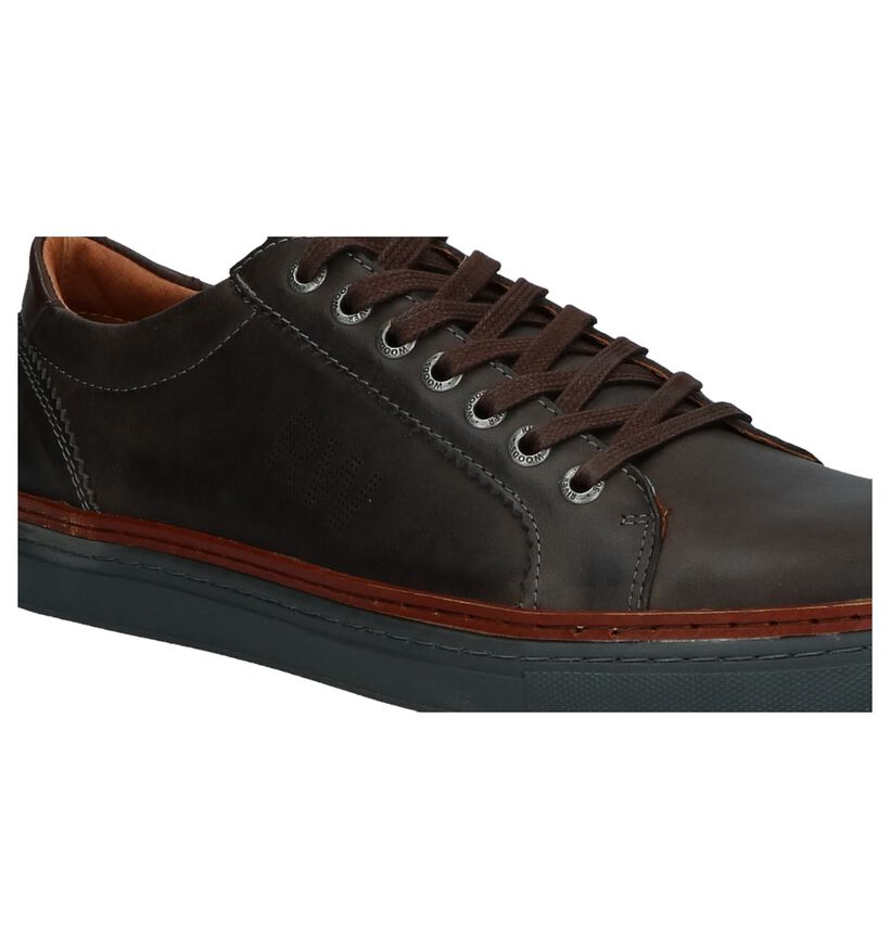 River Woods Chaussures basses en Brun foncé en cuir (231797)