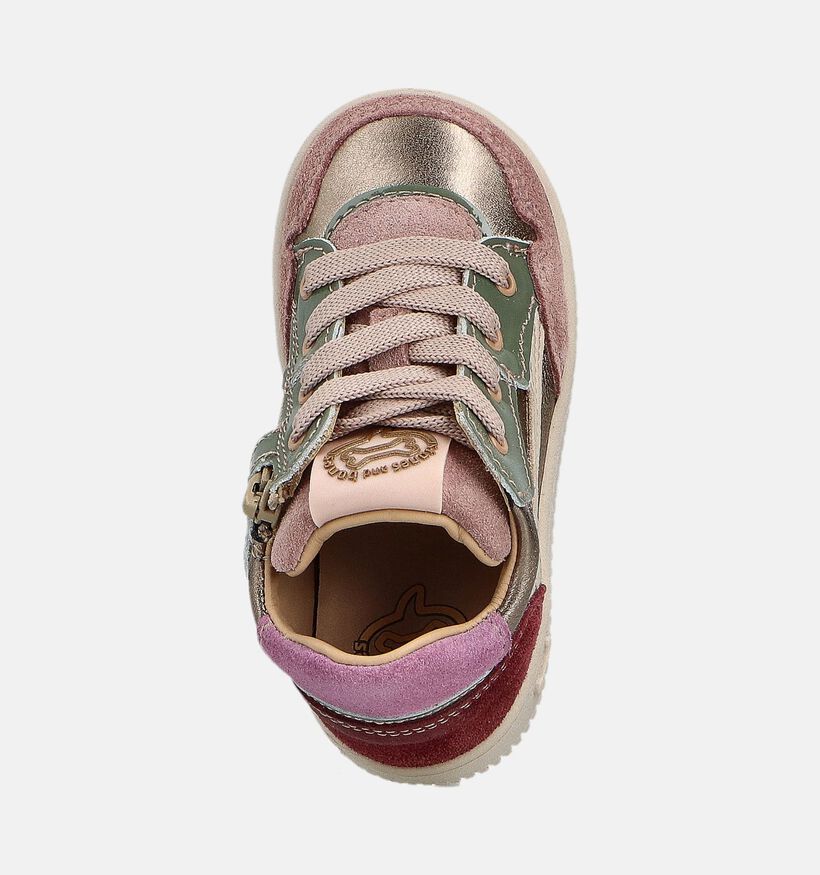 Stones and Bones Roze Sneakers voor meisjes (362009) - geschikt voor steunzolen