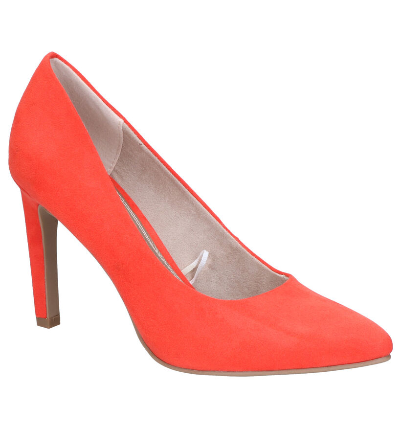 Marco Tozzi Oranje Pumps in stof (270703)