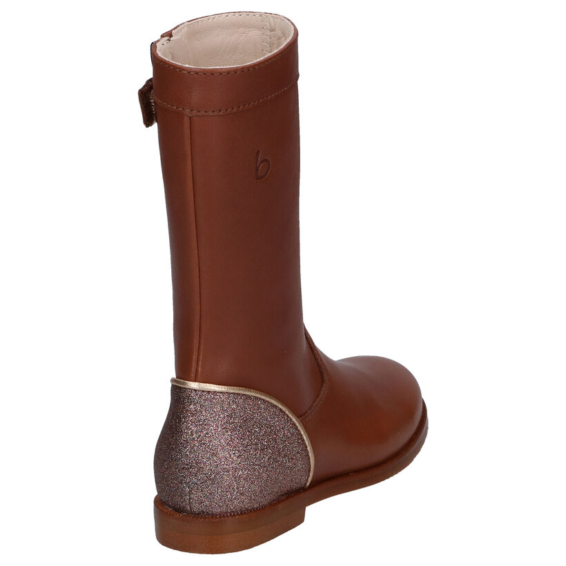 Beberlis Bottes hautes en Cognac pour filles (297356)