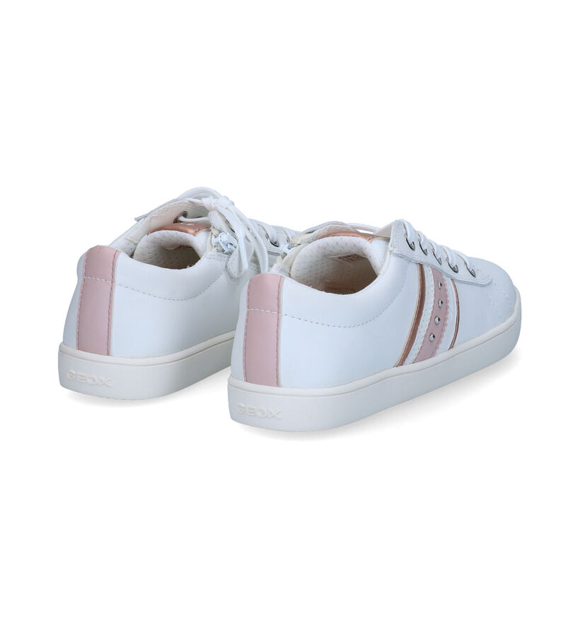 Geox Kathe Chaussures à lacets en Blanc pour filles (302668) - pour semelles orthopédiques