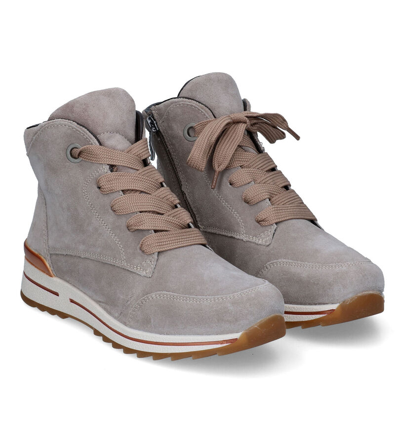 Ara Osaka Sport Grijze Boots in daim (316314)
