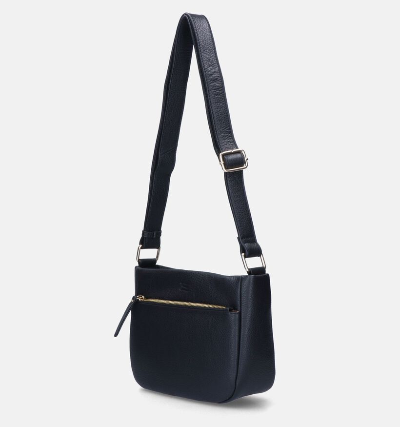 Crinkles Zwarte Crossbody tas voor dames (349844)