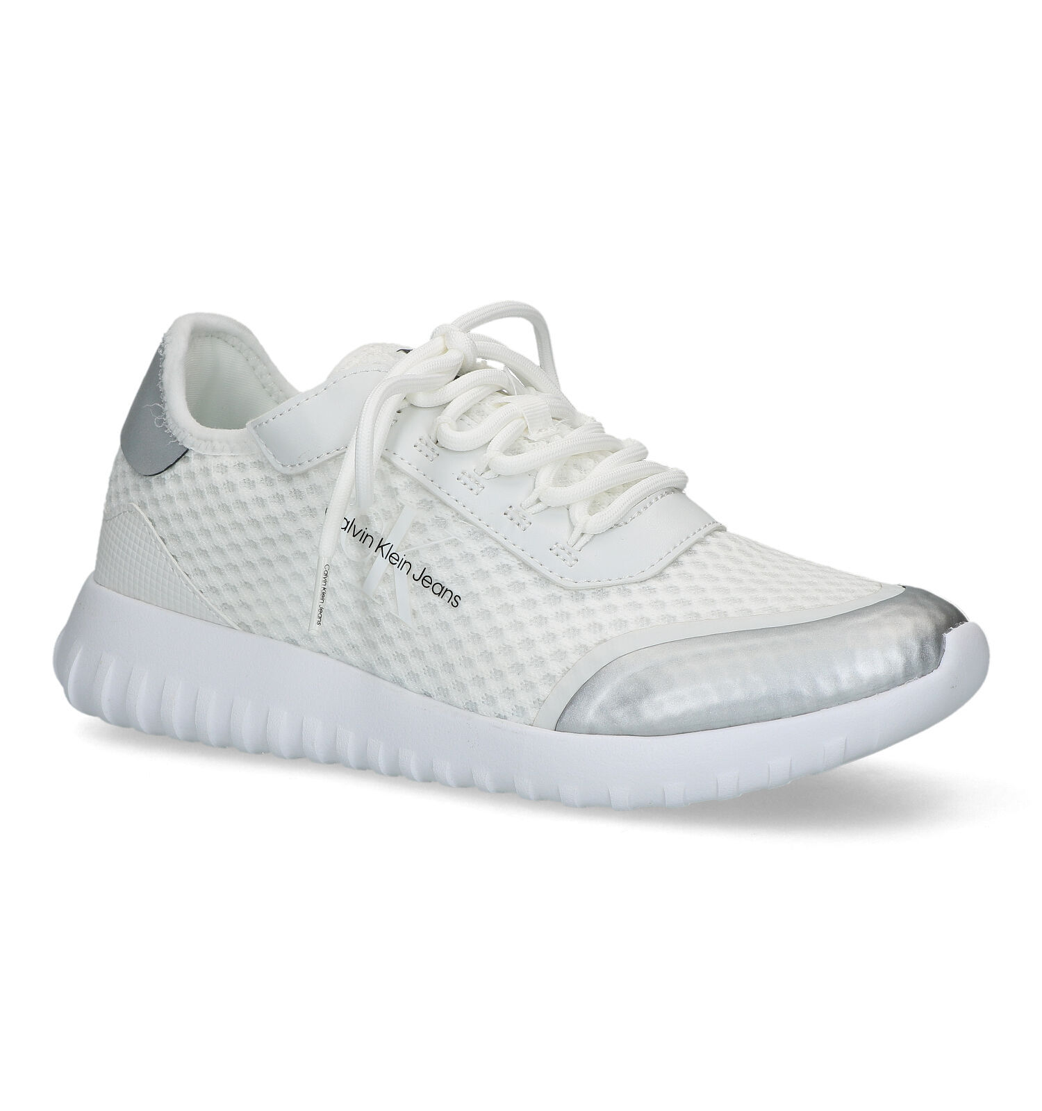 Witte sneakers calvin klein 2025