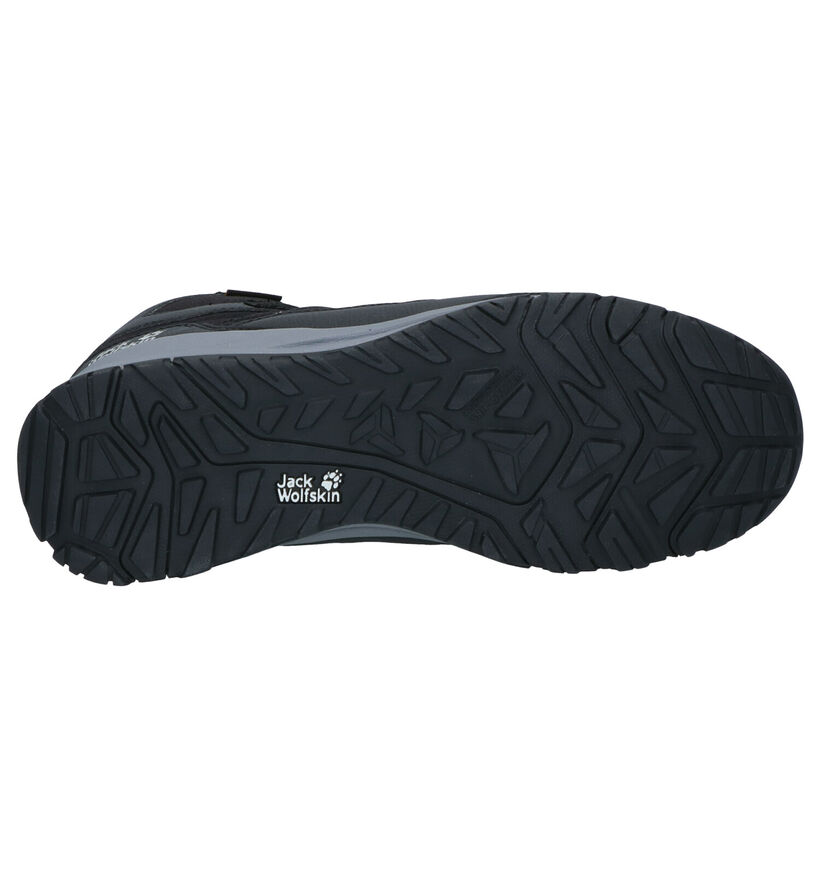 Jack Wolfskin Zwarte Wandelschoenen in stof (254135)