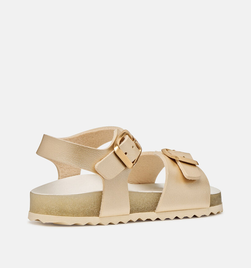 Geox J Adriel Gouden Sandalen voor meisjes (370116)