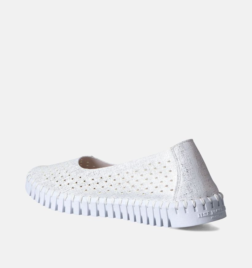 Ilse Jacobsen Tulip Ballerines en Blanc pour femmes (355841) - pour semelles orthopédiques
