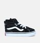 Vans Filmore TD Hi Zip Zwarte Babysneakers voor jongens, meisjes (336501)