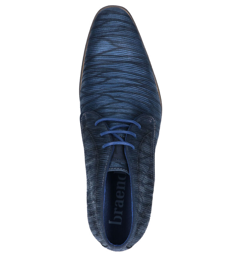 Braend Chaussures classiques en Bleu foncé en cuir (261047)