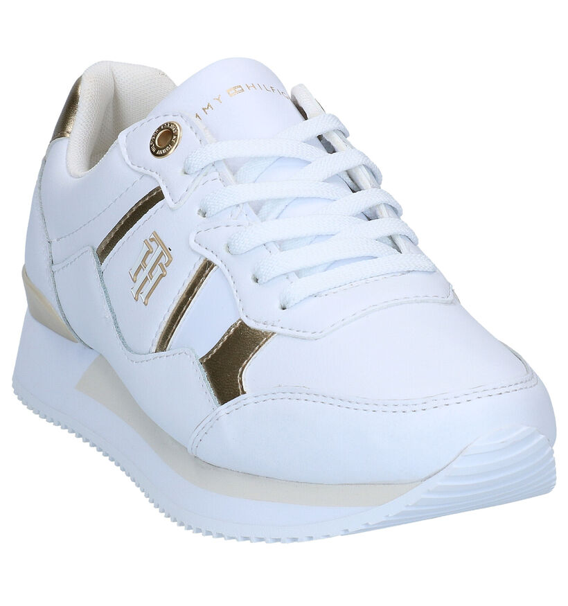 Tommy Hilfiger Witte Sneakers in kunstleer (285384)