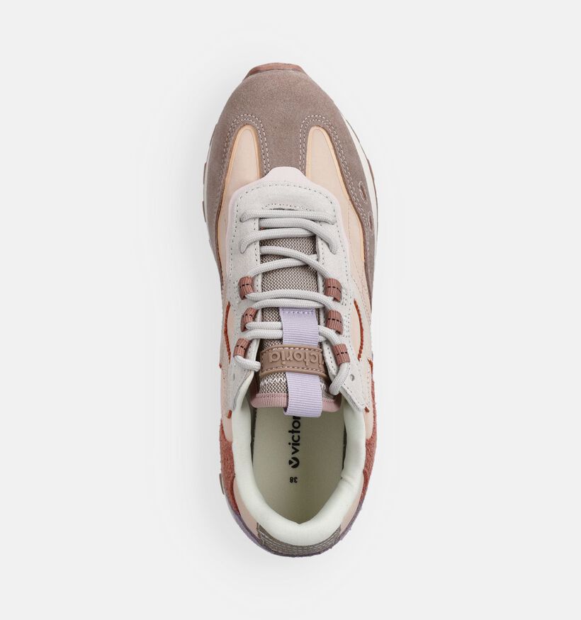 Victoria Baskets casual en Rose pour femmes (369925) - pour semelles orthop&eacute;diques