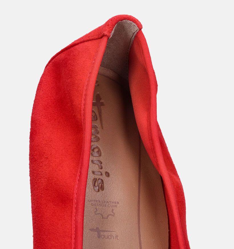 Tamaris Ballerines en Rouge pour femmes (351549)