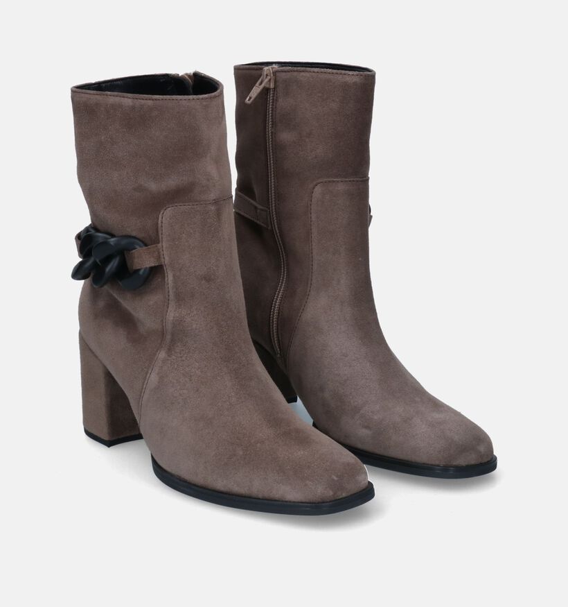 Gabor Bottines à talons en Beige pour femmes (315235)