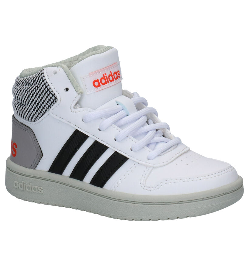 adidas Hoops Zwarte Sneakers voor jongens (299867)