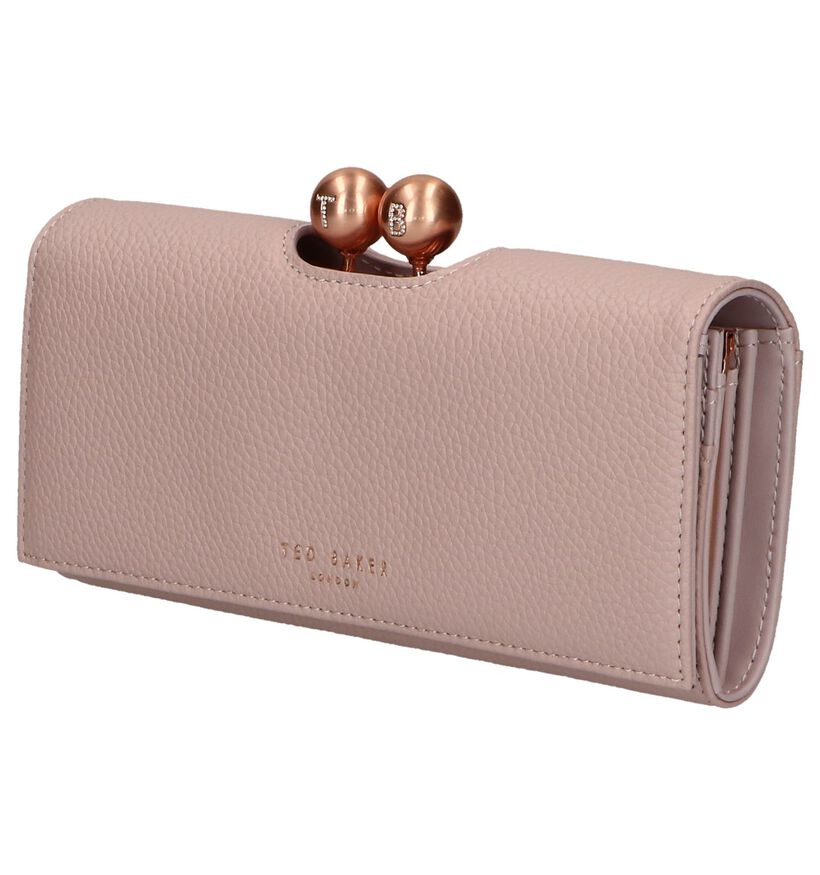 Ted Baker Josiey Porte-monnaie à rabat en Lila en cuir (242371)