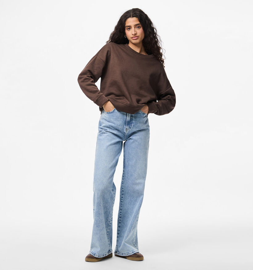 Pieces Chilli Sweatshirt en Marron pour femmes (361140)