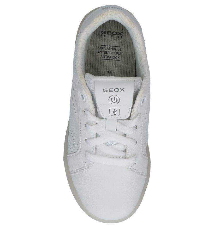 Geox Baskets basses en Blanc en simili cuir (223139)