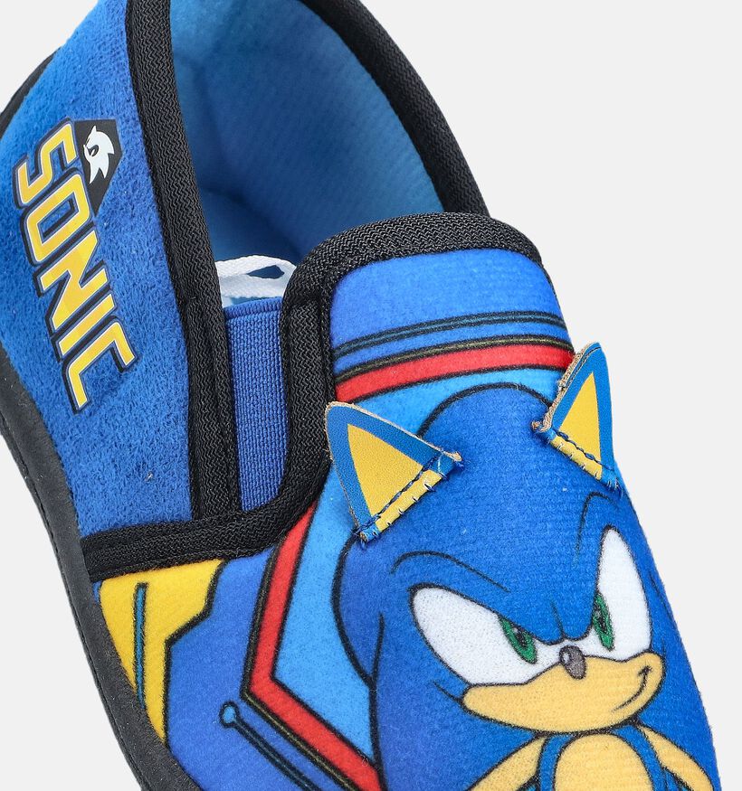Sonic Pantoufles en Bleu pour filles, garçons (364897)