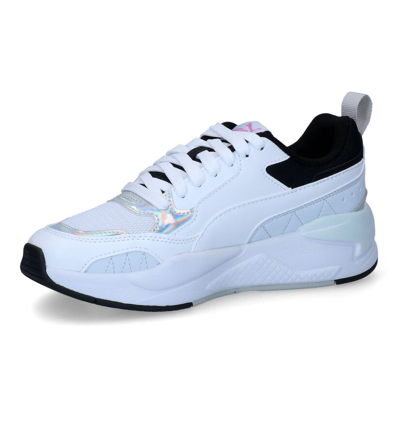 Puma X-Ray Square Baskets en Blanc pour filles (301333) - pour semelles orthopédiques