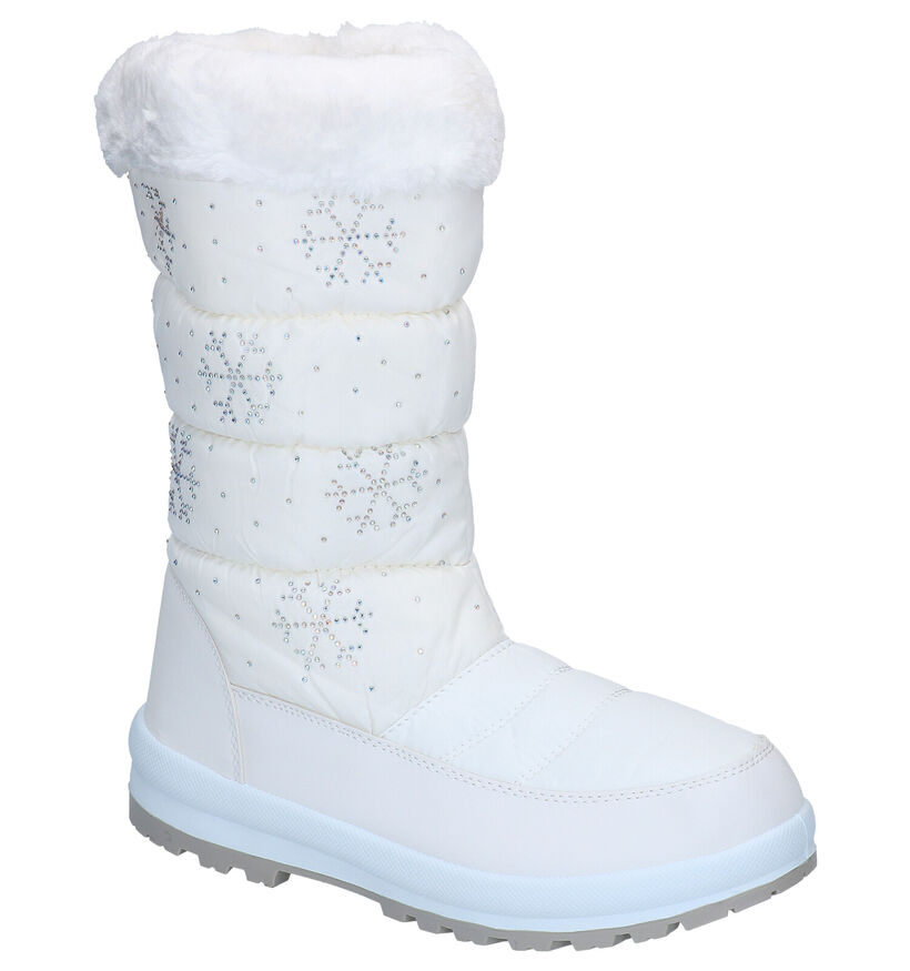 Snow Fun Bottes de neige en Blanc pour femmes (293745) - pour semelles orthopédiques