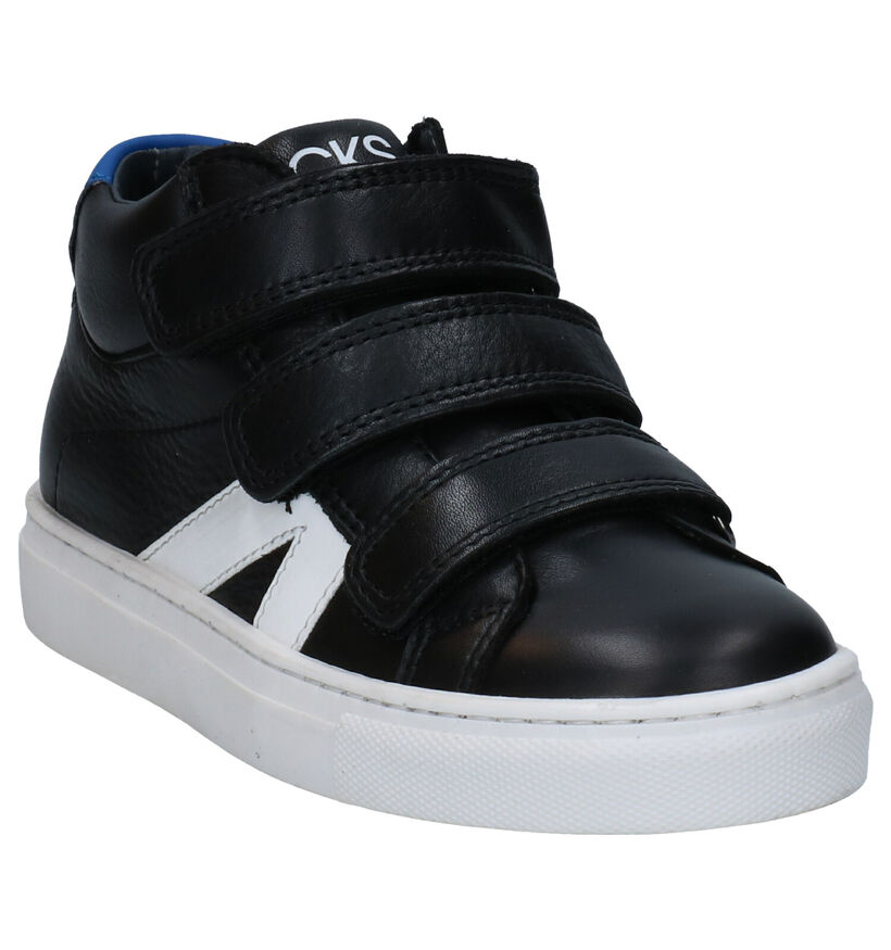 CKS Casparo Zwarte Velcrobottines voor jongens (298620)