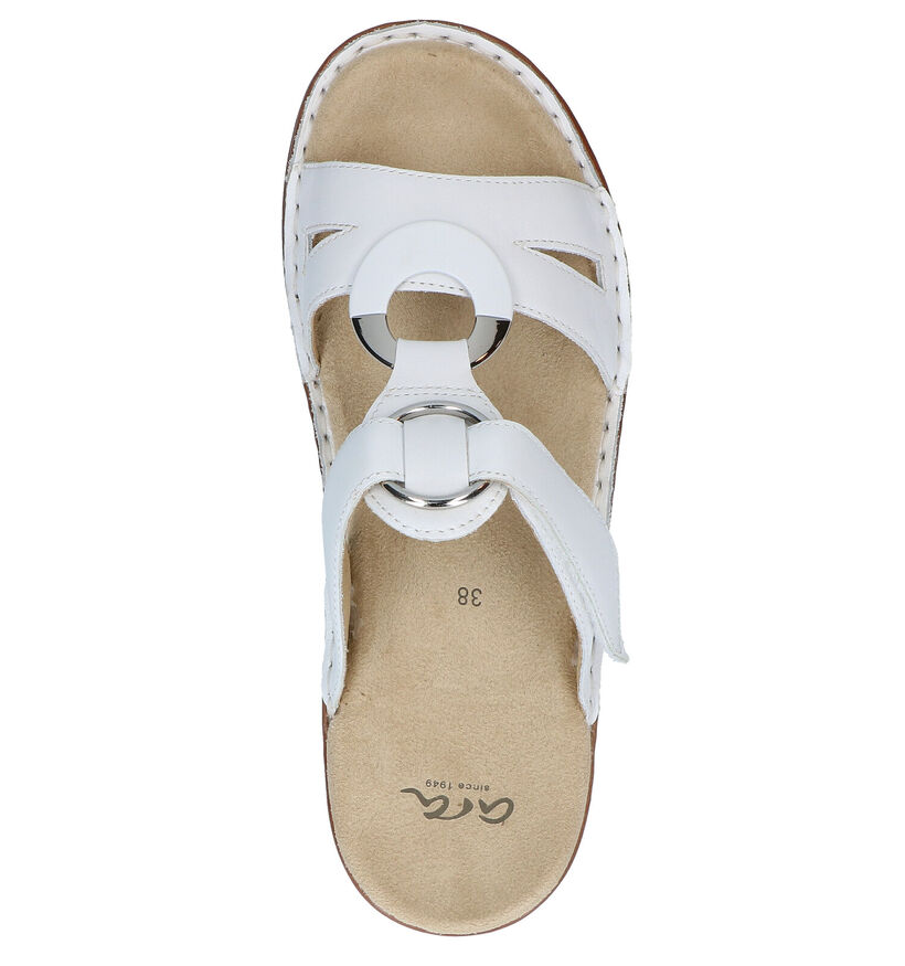 Ara Hawaii Nu-pieds en Blanc en cuir (284440)