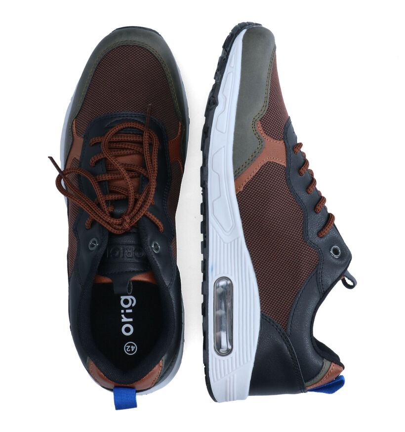 Origin Chaussures à lacets en Brun foncé pour hommes (313536) - pour semelles orthopédiques