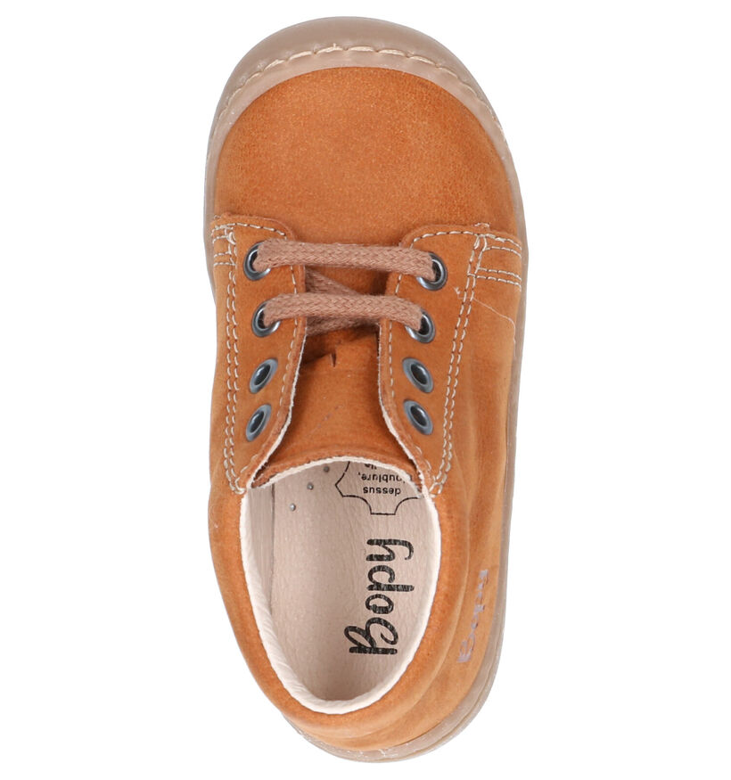 Bopy JO Cognac Babyschoentjes in nubuck (255657)