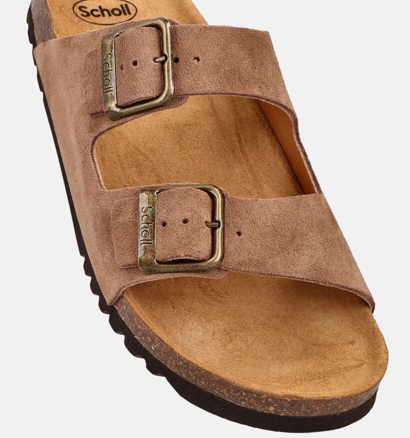 Scholl Julien Bruine Slippers voor heren (369886)