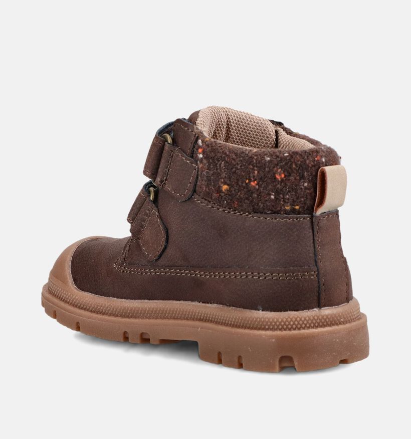 Milo & Mila Boots en Marron fonc&eacute; pour gar&ccedil;ons (379203)
