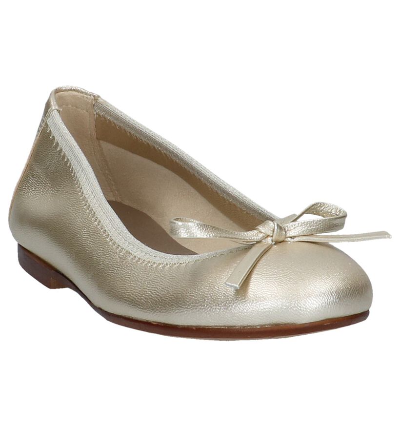 Eli Ballerines en Or en cuir (245981)