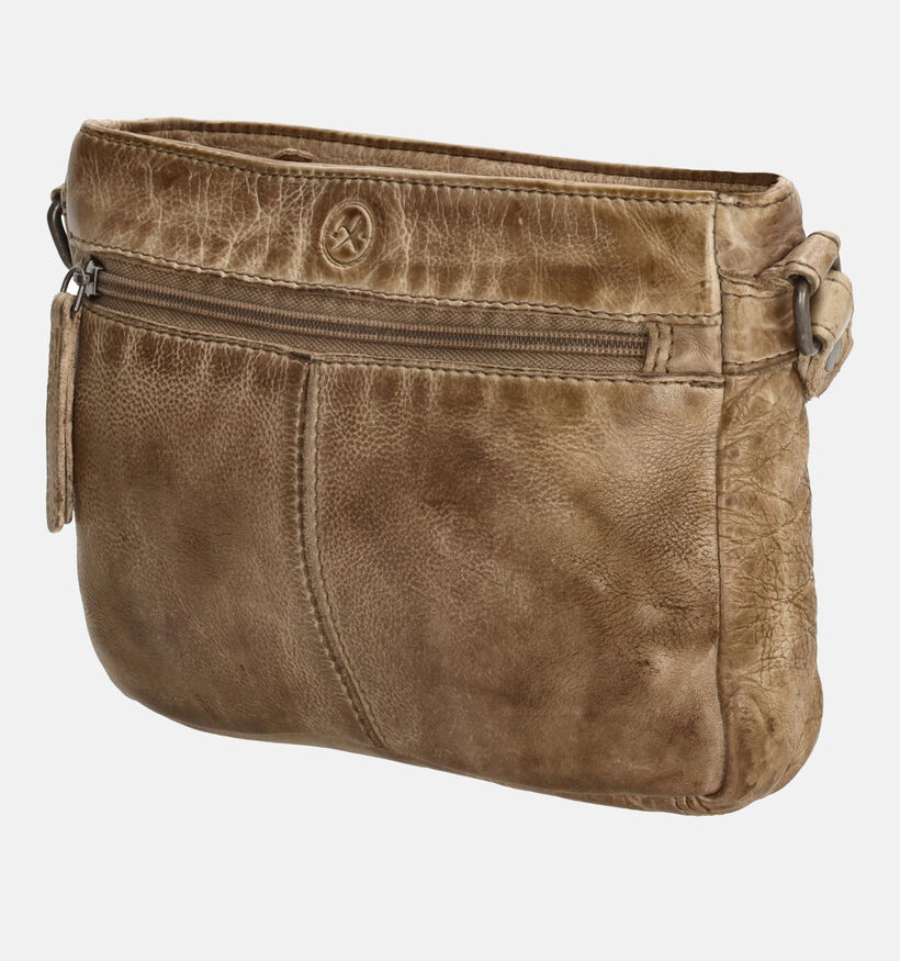 Hide & Stitches Beige Crossbody tas voor dames (358988)