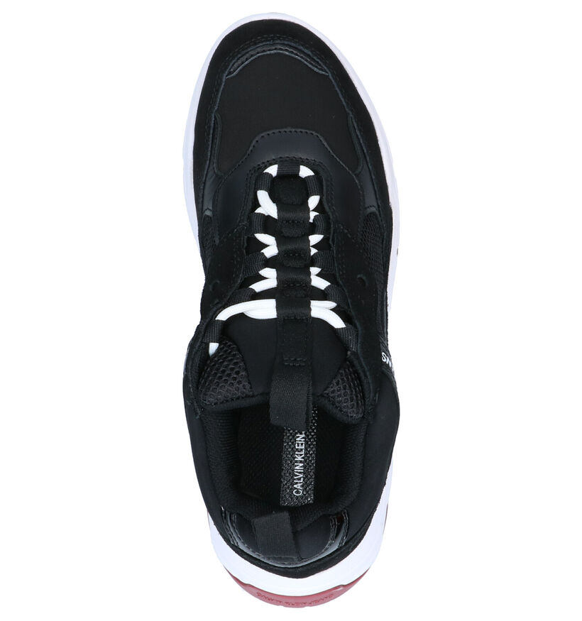 Calvin Klein Baskets basses en Blanc en daim (250386)