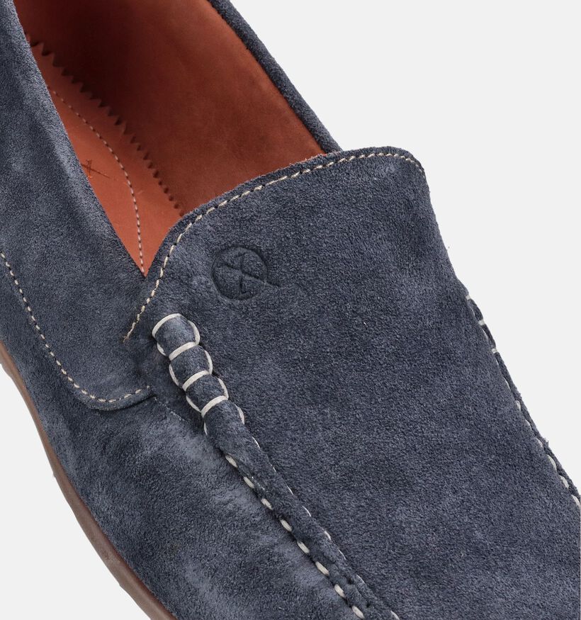 Ambiorix Rivano Blauwe Mocassins voor heren (373475) - geschikt voor steunzolen